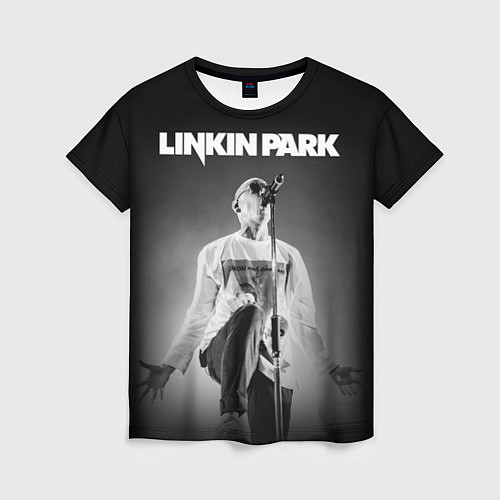 Женская футболка Linkin Park: Bennington / 3D-принт – фото 1