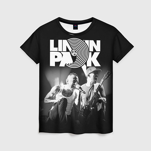 Женская футболка Linkin Park / 3D-принт – фото 1