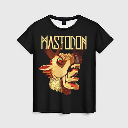 Женская футболка Mastodon: Leviathan / 3D-принт – фото 1