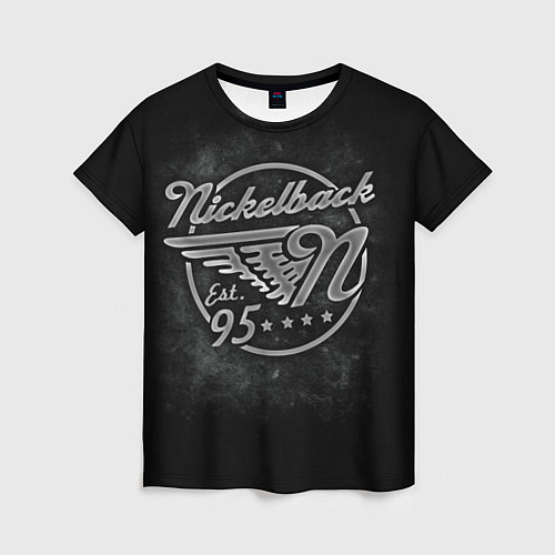 Женская футболка Nickelback Est. 1995 / 3D-принт – фото 1