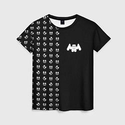 Женская футболка Marshmello: Dark Style