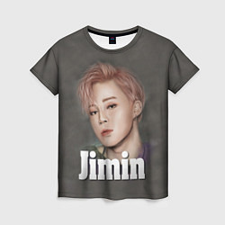 Футболка женская BTS Jimin, цвет: 3D-принт