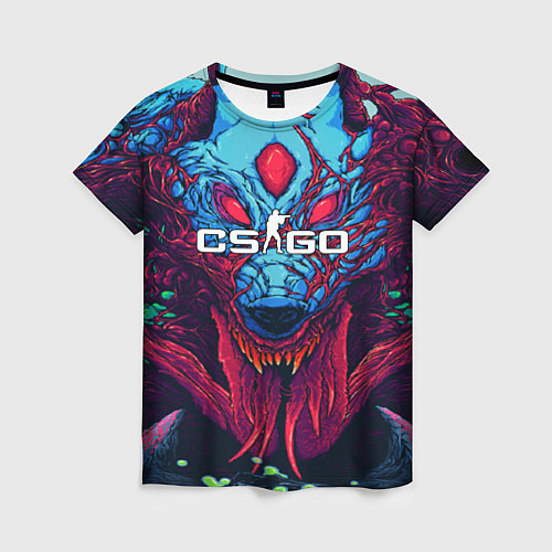 Женская футболка CS:GO Hyper Beast / 3D-принт – фото 1