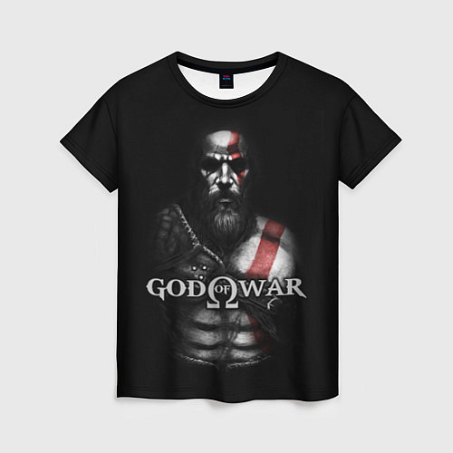 Женская футболка God of War / 3D-принт – фото 1