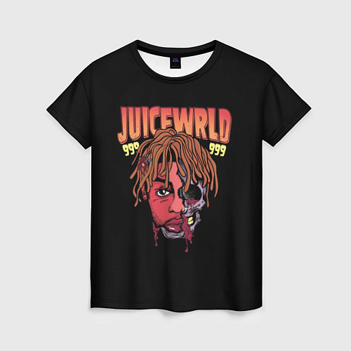 Женская футболка Juice WRLD / 3D-принт – фото 1