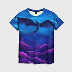 Футболка женская Неоновая фурия, цвет: 3D-принт