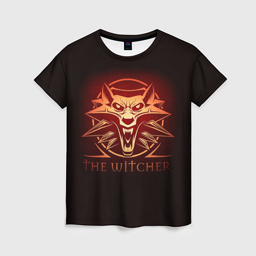 Женская футболка The Witcher / 3D-принт – фото 1