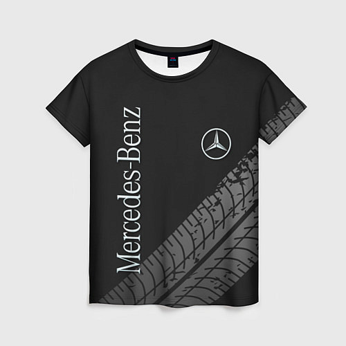 Женская футболка Mercedes AMG: Street Style / 3D-принт – фото 1