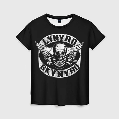 Женская футболка Lynyrd Skynyrd / 3D-принт – фото 1