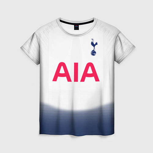 Женская футболка FC Tottenham: Son Home 18-19 / 3D-принт – фото 1