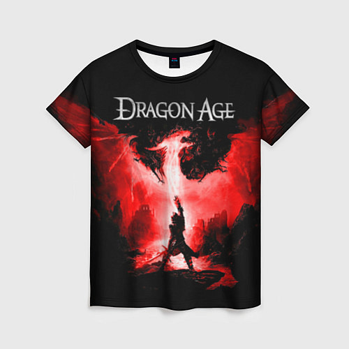 Женская футболка Dragon Age / 3D-принт – фото 1