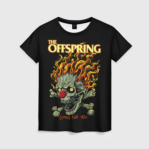 Женская футболка The Offspring: Coming for You / 3D-принт – фото 1