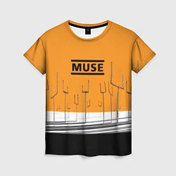 Женская футболка Muse: Orange Mood