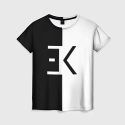Женская футболка Егор Крид: ЕК