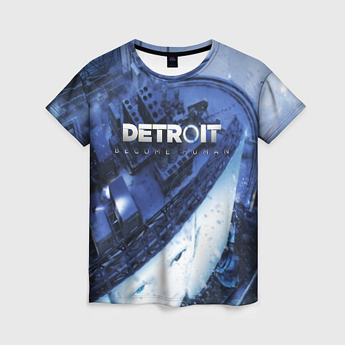 Женская футболка Detroit: Become Human / 3D-принт – фото 1