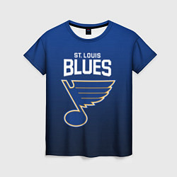 Женская футболка St Louis Blues