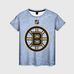 Футболка женская Boston Bruins: Hot Ice, цвет: 3D-принт