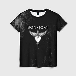 Женская футболка Bon Jovi