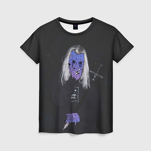 Женская футболка Ghostemane / 3D-принт – фото 1