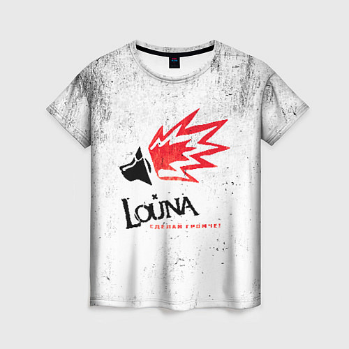 Женская футболка Louna / 3D-принт – фото 1