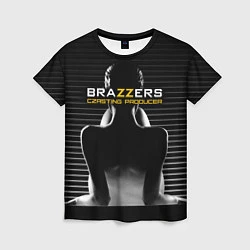 Футболка женская Brazzers сasting-producer, цвет: 3D-принт