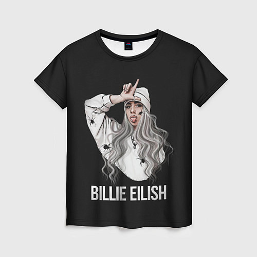 Женская футболка BILLIE EILISH / 3D-принт – фото 1