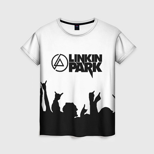 Женская футболка LINKIN PARK / 3D-принт – фото 1