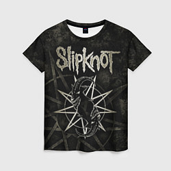 Женская футболка Slipknot goat