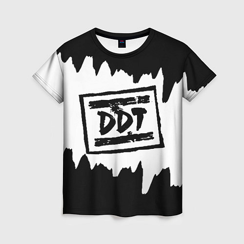 Женская футболка ДДТ / 3D-принт – фото 1