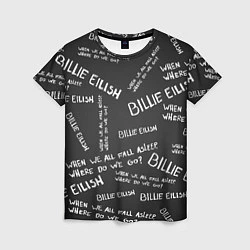 Женская футболка BILLIE EILISH: Where Do We Go