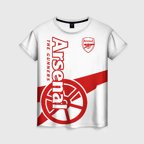 Женская футболка Arsenal / 3D-принт – фото 1