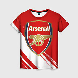 Женская футболка Arsenal