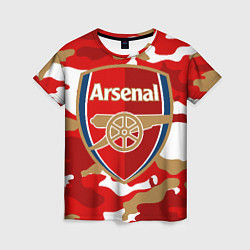 Женская футболка Arsenal