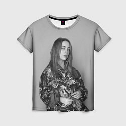 Футболка женская Billie Eilish, цвет: 3D-принт