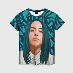 Женская футболка Billie Eilish