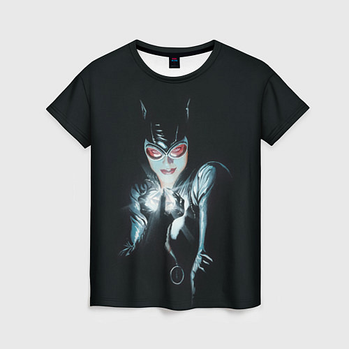 Женская футболка Catwoman / 3D-принт – фото 1