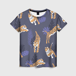 Женская футболка Тигриный прайд