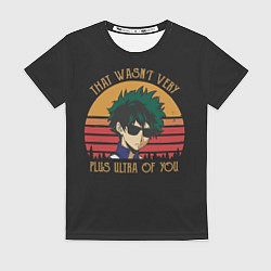 Женская футболка Моя геройская академия