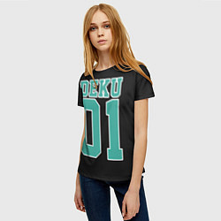 Футболка женская Моя геройская академия, цвет: 3D-принт — фото 2