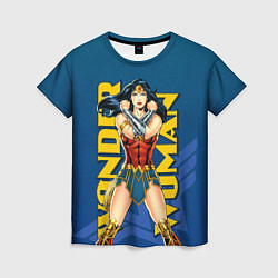 Футболка женская Wonder Woman, цвет: 3D-принт