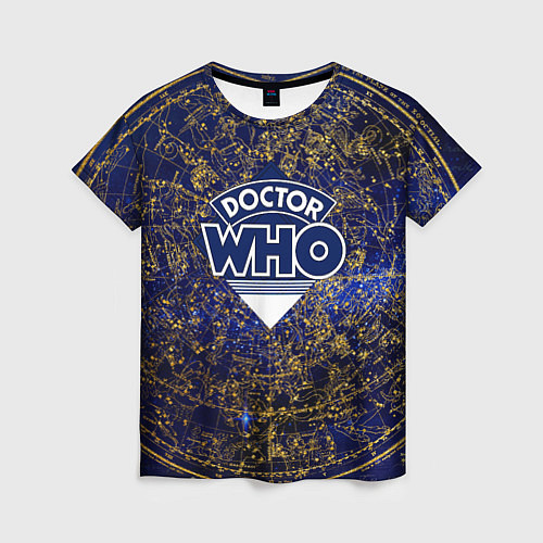Женская футболка Doctor Who / 3D-принт – фото 1