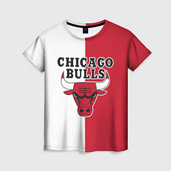 Футболка женская CHICAGO BULLS, цвет: 3D-принт