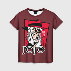 Женская футболка Приключения ДжоДжо