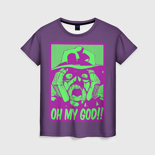 Женская футболка Oh my good!! / 3D-принт – фото 1