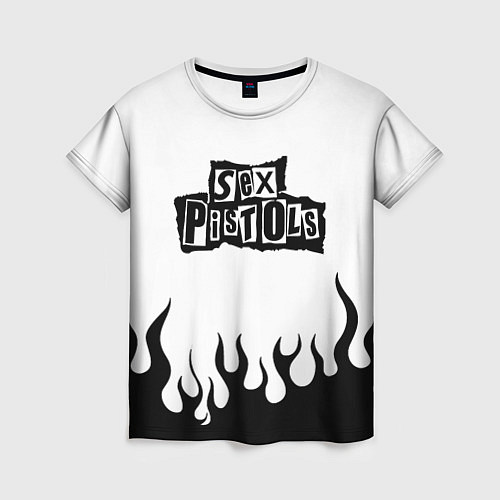 Женская футболка Sex Pistols / 3D-принт – фото 1