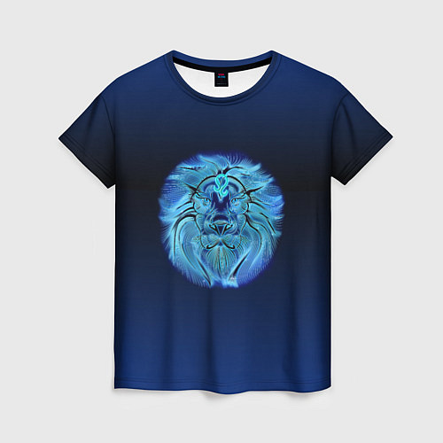 Женская футболка Знаки Зодиака Лев / 3D-принт – фото 1