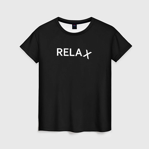 Женская футболка Relax 1 / 3D-принт – фото 1