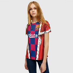 Футболка женская King Barcelona, цвет: 3D-принт — фото 2