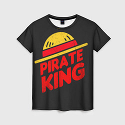 Футболка женская One Piece Pirate King, цвет: 3D-принт