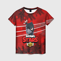 Женская футболка BRAWL STARS CROW